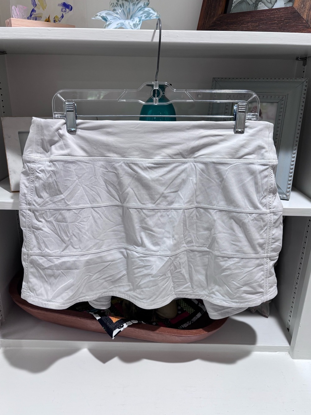 Lululemon White Women's Performance Active Skort Sz 12